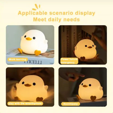 Cute Duck LED Night Light