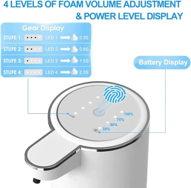 Touchless Automatic Foaming Soap Dispenser